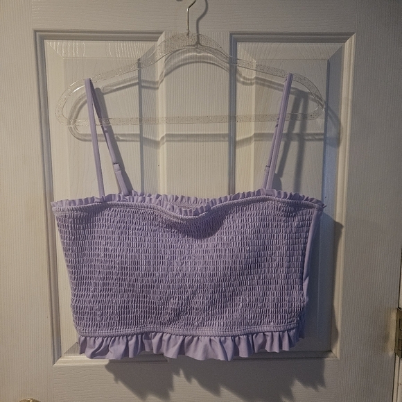 NWT Decree Ruffle Bralette Bikini Top - Picture 1 of 7